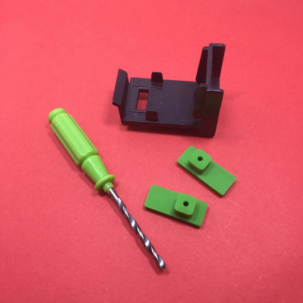 

YOTAT 4pcs Universal DIY CISS Refill Tool + Green Pad + CISS Drill for HP Canon Brother inkjet Printer