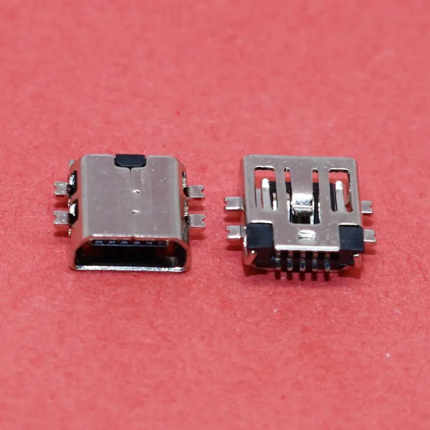 ChengHaoRan 1 шт. мини USB разъем типа B гнездовой порт 5Pin 180 градусов SMD SMT PCB MI 012|usb connector