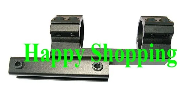 

double ring mount with 30mm rifle scope ring and 11mm rail free shipping