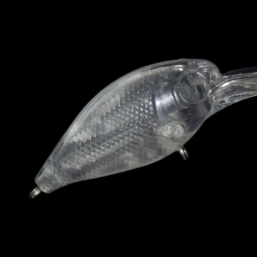 10 шт Пустые твердые приманки тела Crankbait 37 мм неокрашенные рыболовные затычки