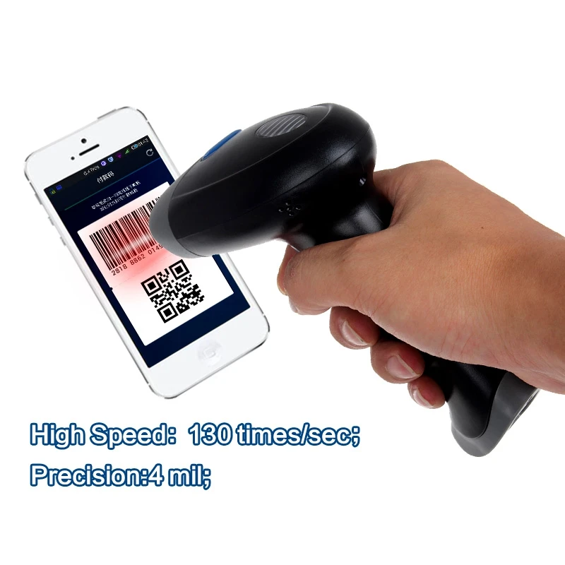 M4 Портативный 2D сканер штрих кода USB проводной ручной PDF417 DataMatrxi qr код экран