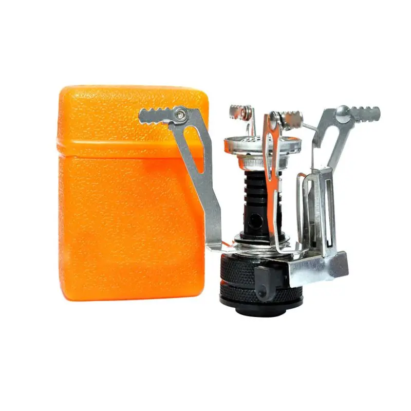 Открытый Пеший Туризм Кемпинг Портативный Пикник сжечь складной мини Сталь