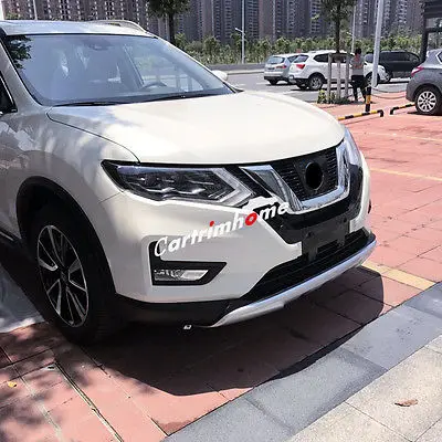 2 шт. передний + задний бампер для Nissan Rogue X Trail 2017|Хромирование| |