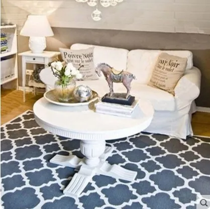 Ковер домашний Текстиль для дома и сада розовый Настольный коврик чая гостиная спальня акрил лазерная