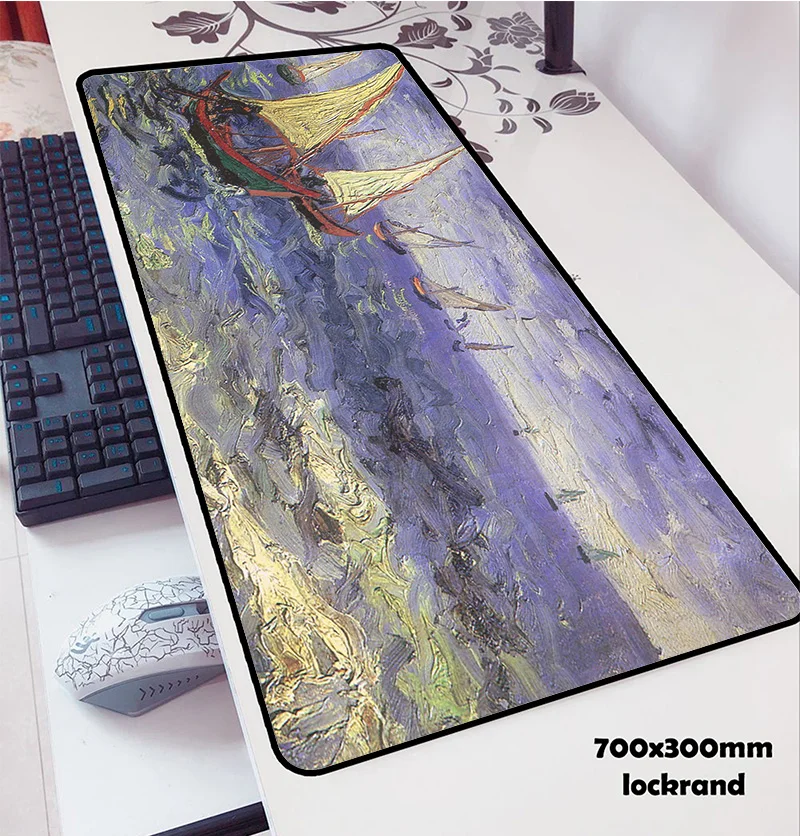 Коврик для мыши с картой старого мира 700x300x3 мм, коврик для мыши, коврик для компьютера, коврик для мыши Ван Гога, игровой коврик для мыши для геймера, коврик для мыши с клавиатурой