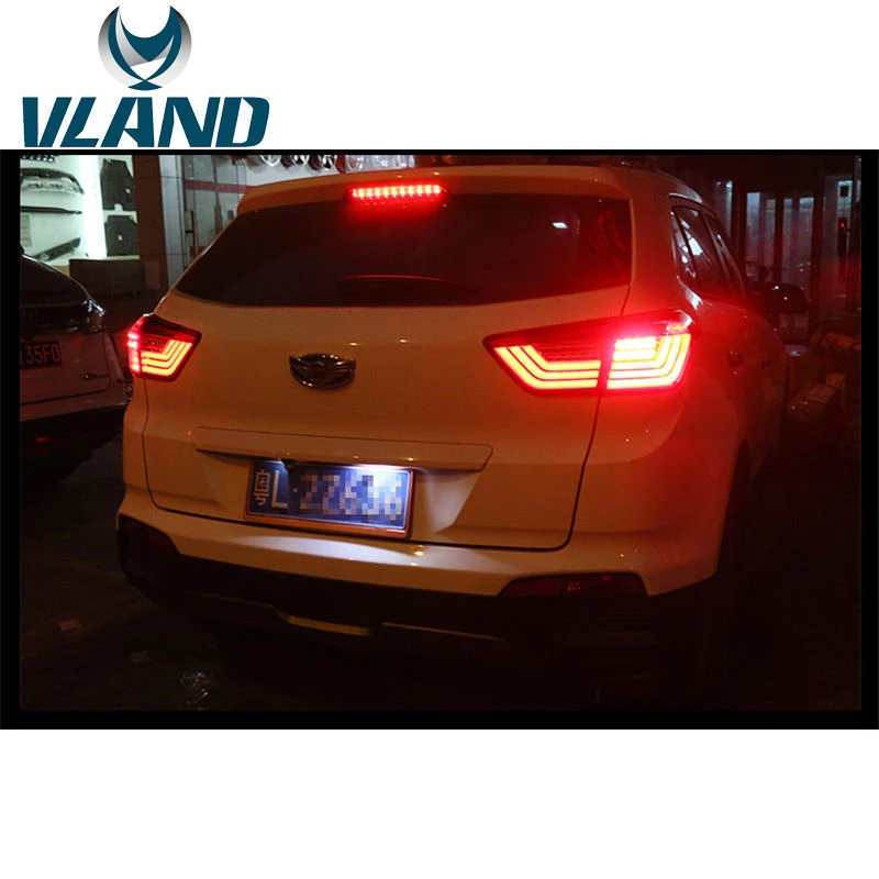 Vland заводские автомобильные аксессуары задний фонарь для hyundai IX25- светодиодный задний фонарь светодиодный со светодиодным движущимся сигналом