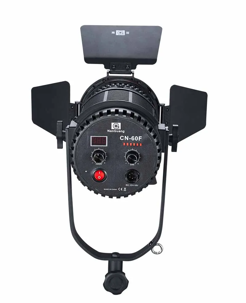 

LED Fresnel Light 60W Focusable and Dimmable with Bowens Mount for Broadcasting and Interview