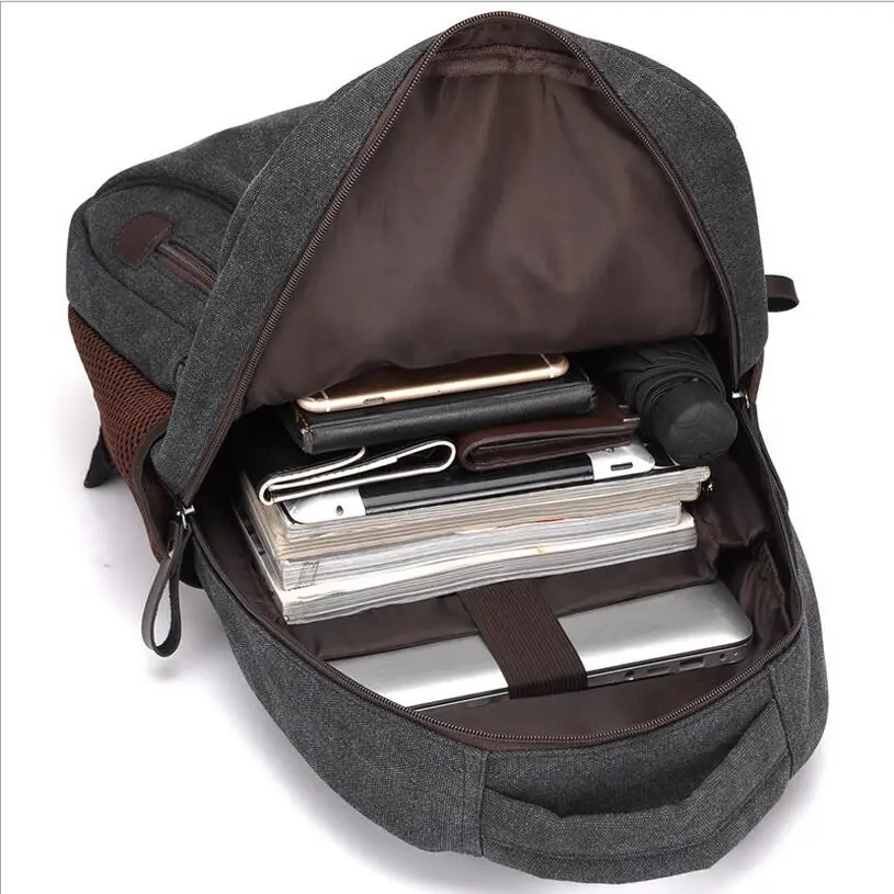 2016 Мужская парусиновая ежедневных поездок оборудования ноутбук в Южно-Корейском