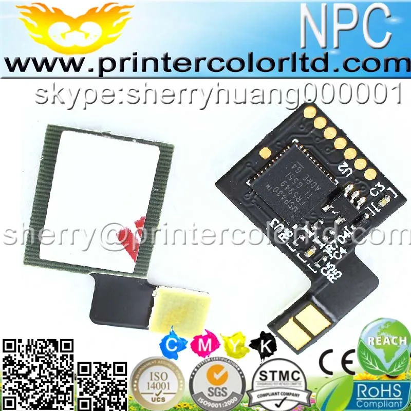 Чип для Hewlett Packard/HP laserjet CF 412 M452 410A М 477 fdn фнб CF411 замена чип пополнения | Чип для картриджа -32782710240
