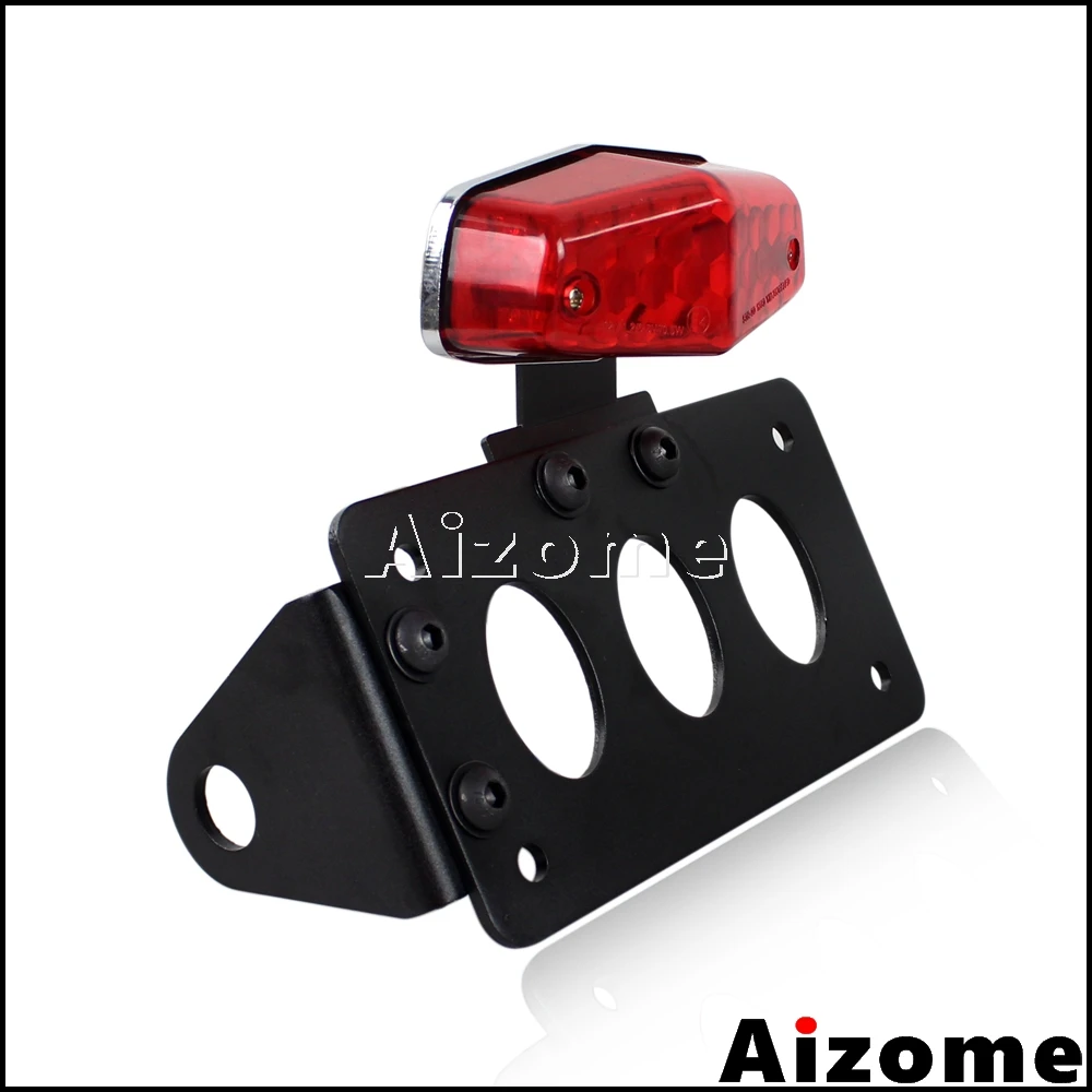 Задний фонарь для мотоцикла с боковым креплением светодиодный стоп сигнал