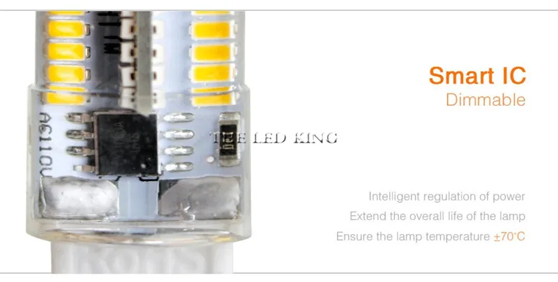 Новинка 1 шт 540 люмен 3 Вт 6 Вт G4 LED 12 В AC DC 24/48 X3014 SMD лампа
