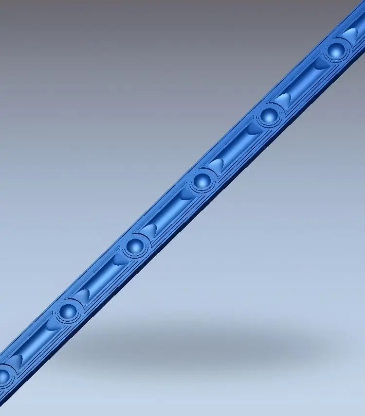 

3d model relief for cnc in STL file format Meandr_9