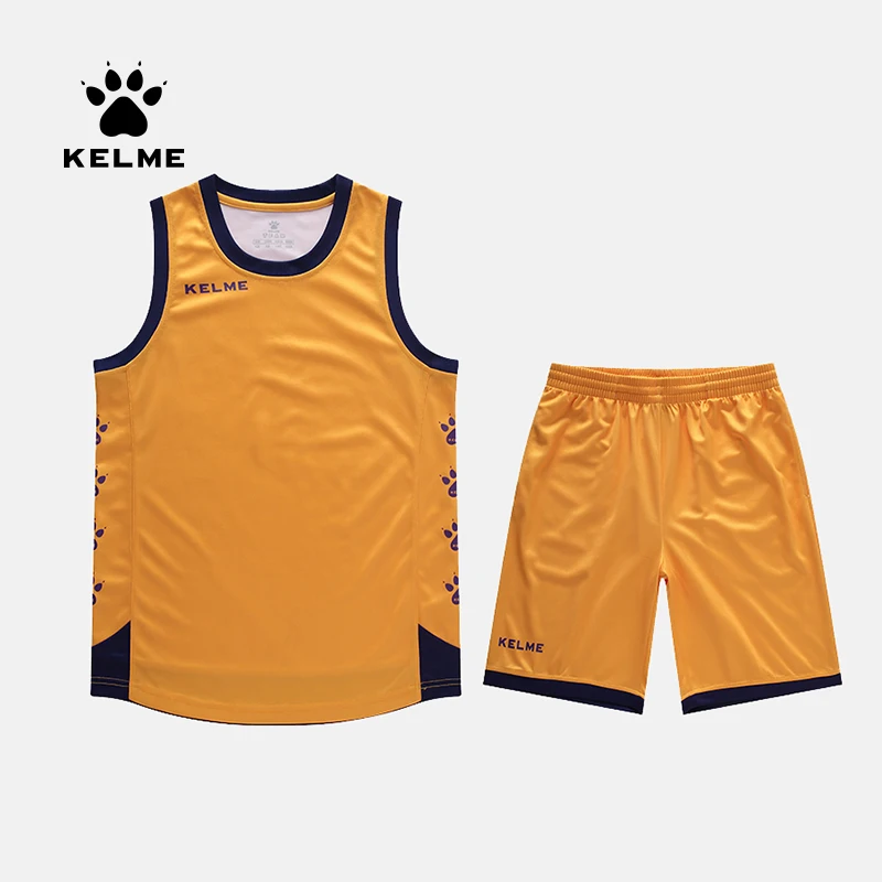 

KELME Child Youth Basketball Jersey Customized Team Uniform Sports Training Breathable Gym Jersey Sportswear 3883021