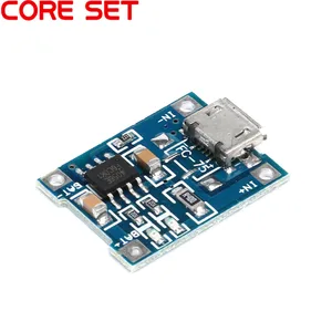 5 шт. Micro USB 5 в 1 а 18650 TP4056 модуль зарядного устройства литиевой батареи зарядная плата с защитой двойной функции 1A Li-Ion 18650
