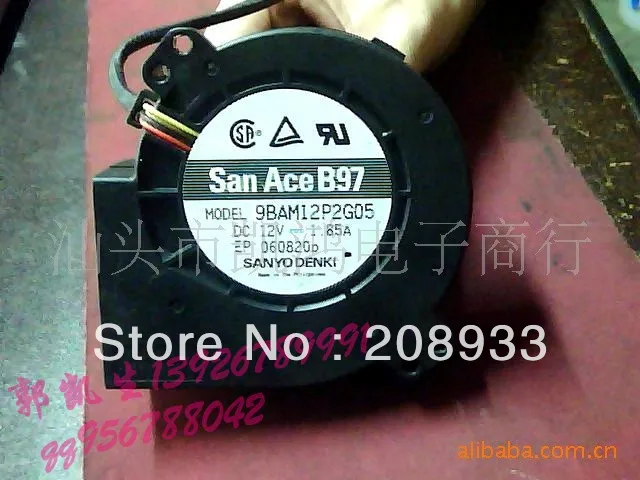 Для рта для SANYO DC12V 9733 вентилятор 9BAM12P2G05 вентилятора турбины + охлаждения|turbine