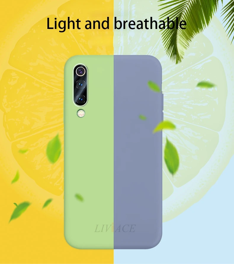 Жидкий силиконовый чехол для телефона для xiaomi mi 9 se lite pro a3 xio mi мягкий чехол-накладка для xiaomi mi 9 9se xiaomi 9 fundas