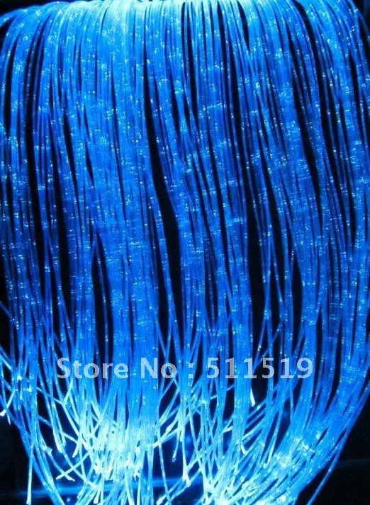 Искрящиеся волоконно-оптические занавески с 100 шт мерцающие 3*0 75 мм световые нити