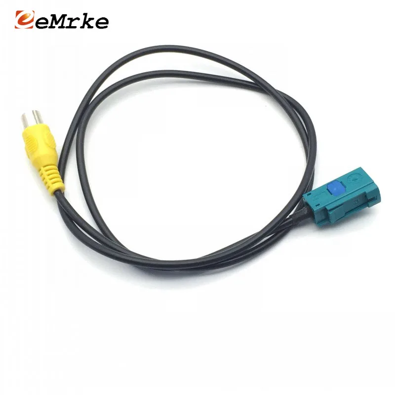 EEMRKE для Mercedes-Benz C W204 2007-2011 CCD Автомобильная камера заднего вида HD с адаптером Fakra RCA