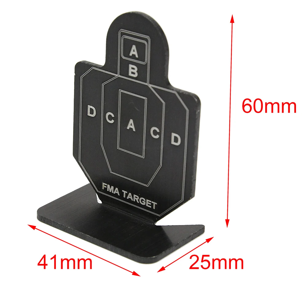 FMA 6 Pcs Airsoft Shooting Target Set Durable Metal Archery Kit Tactical Hunting For BB Pellet Practice|airsoft shooting targets|shooting