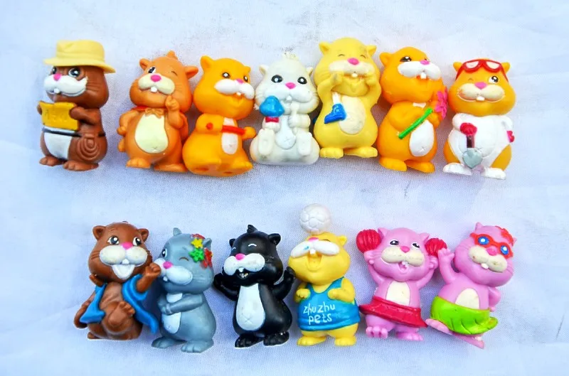 

Cute Detachable Kids Toy Dolls Small animal girl group zhuzhu pets