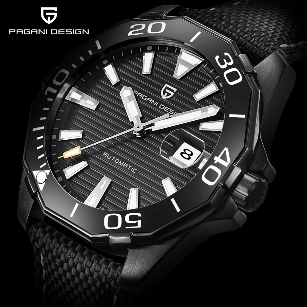 Pagani Дизайн мужской классический серии Дайвинг механические часы