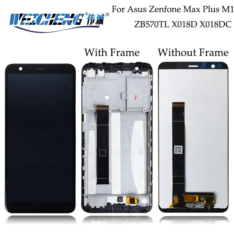 ЖК дисплей для ASUS ZenFone Max Plus M1 ZB570TL LCD X018DC X018D сенсорный экран дигитайзер датчик
