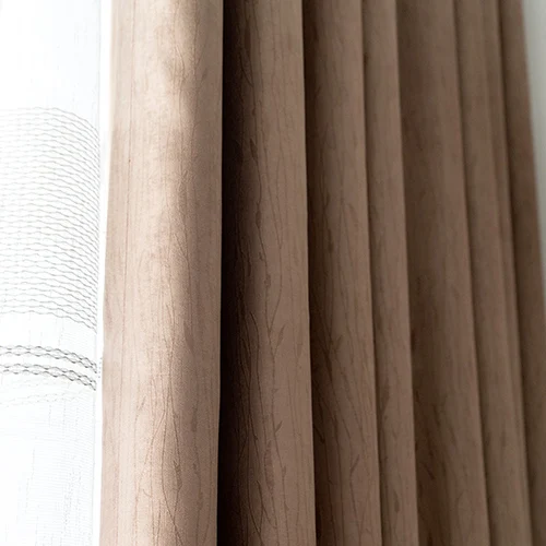 color 3 DSinterior 80%-90% затемнение плотные шторы блэкаут однотонные затемненные шторы для окна гостиной спальни под заказ - Color: color 3