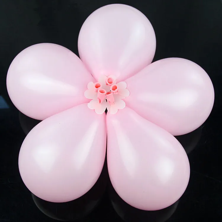 50 шт. воздушные шары моделирование клип для украшений на вечеринку DIY цветок