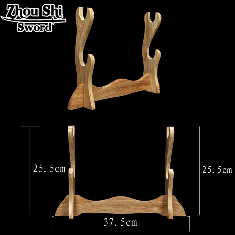 Madera Real Samurai Katana Espada Wakizashi tanto Holder para Dispaly 2 Capa | Дом и сад