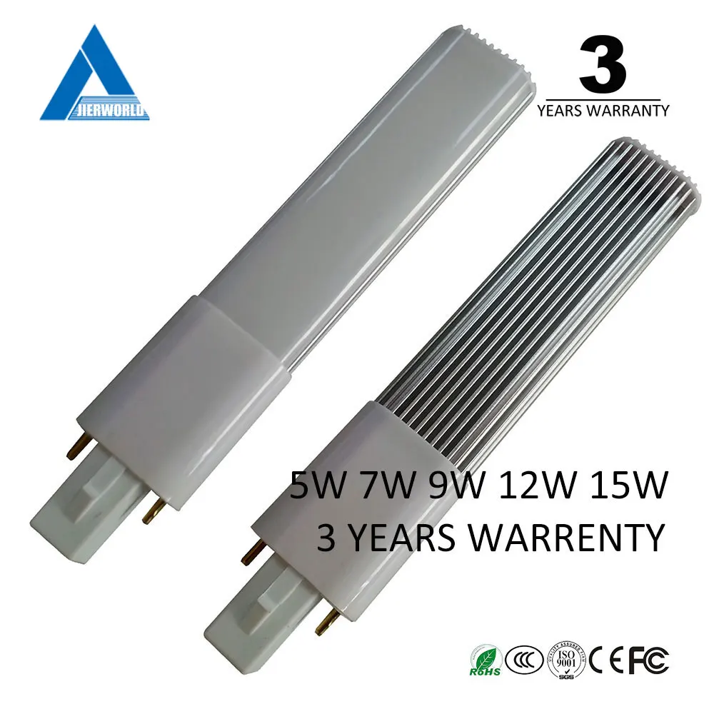 Светодиодная лампочка G23 smd 110 2 контактная трубка cfl компактная лампа tc 5 Вт 7 9 12 120 В