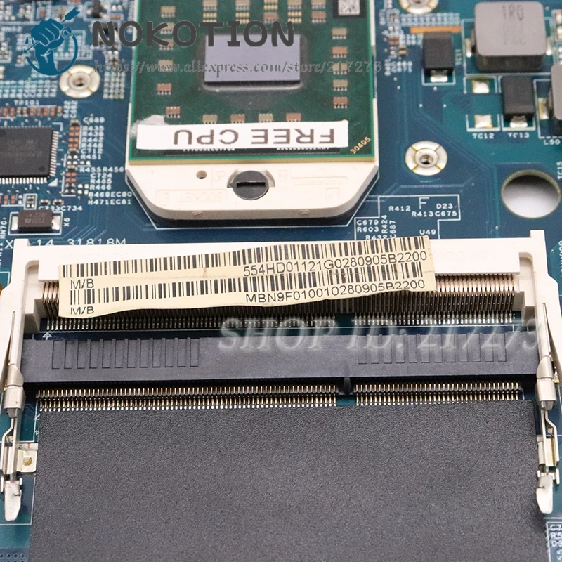 NOKOTION ноутбук материнская плата для Acer ASPIRE 4551 4551G D640 D440 E40-DN 09919-3 48.4HD01.031 48.4HD01.021 MBN9F01001 MBPU501001