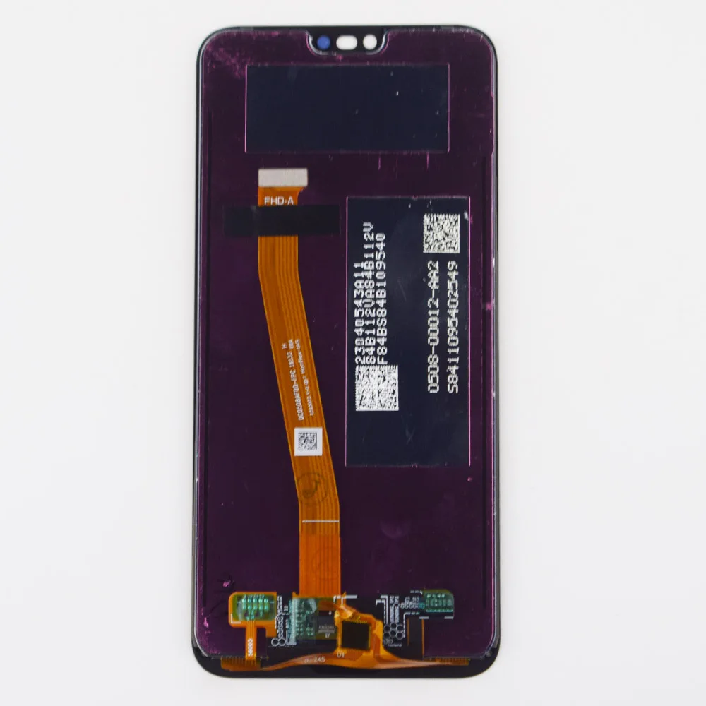 Honor 10 ЖК дисплей сенсорный датчик экрана в сборе для Huawei экран без отпечатков