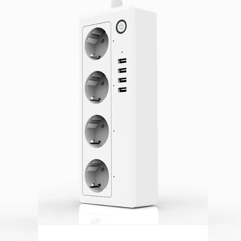 Wifi смарт-розетка и Штепсель по стандарту ЕС ЖК-экраном таймером Управление 4