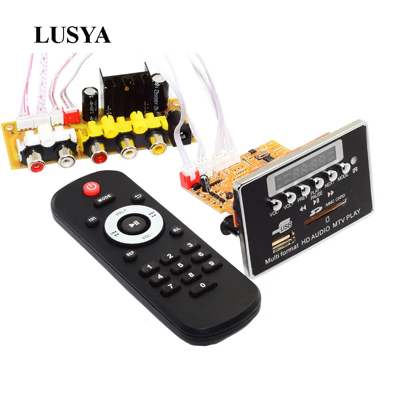 Lusya MP3/MP4/MP5 Bluetooth аудио доска плеер DTS без потерь MTV HD видео декодирование MP3 декодер