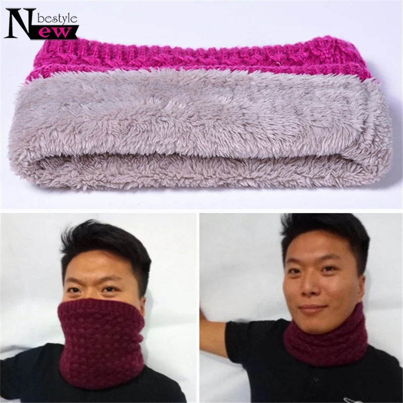 

2019 Fashion Winter Scarf Women Warm Knitted Ladies Soft Fur Thick Velvet Scarf Boys Girls Cotton Scarf Men Comfortbale Scarves