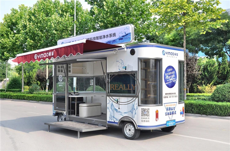 4600 мм Мобильная электрическая тележка для мороженого грузовик фаст фуда со