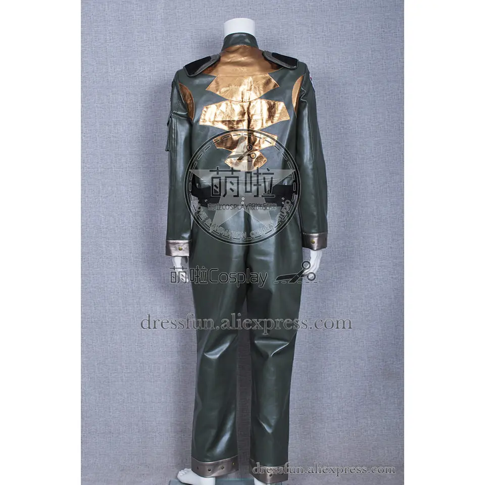 Battlestar Galactica Костюм Супермена для косплея новинка униформа костюм жилет Flightsuit