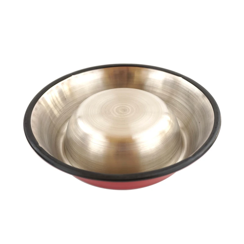 Нержавеющая сталь собака чаши 3 цвета Еда пить воду блюд подачи для Cat Щенки