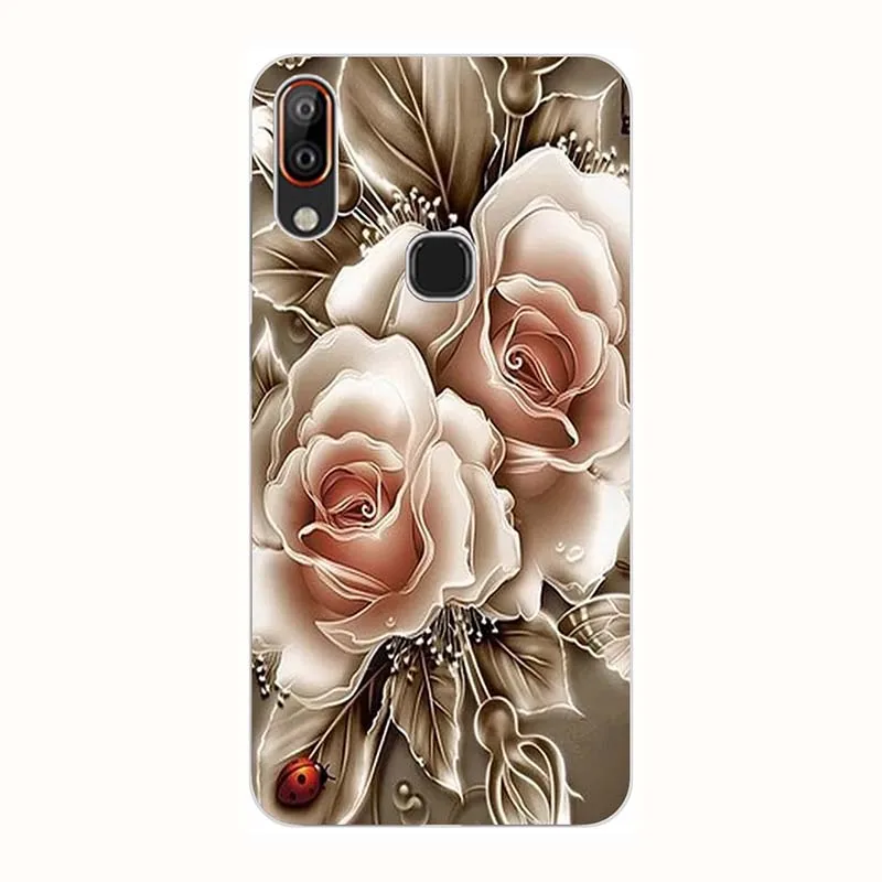 Для BQ Vsmart Joy 1 Plus PQ6002 /Active PQ4002 6 18 &quotчехол с милым рисунком розы волка Мягкий