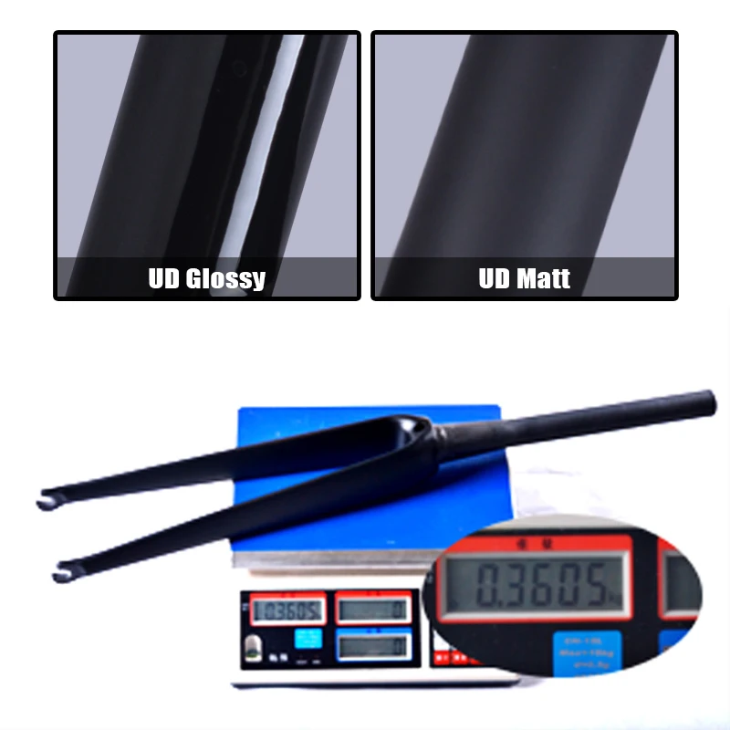 

Full t800 Carbon Tapered road bicycle carbon bike fork 700C cycling racing carbon road bike fork 1 1/2'' QR 9mm Super light 360g