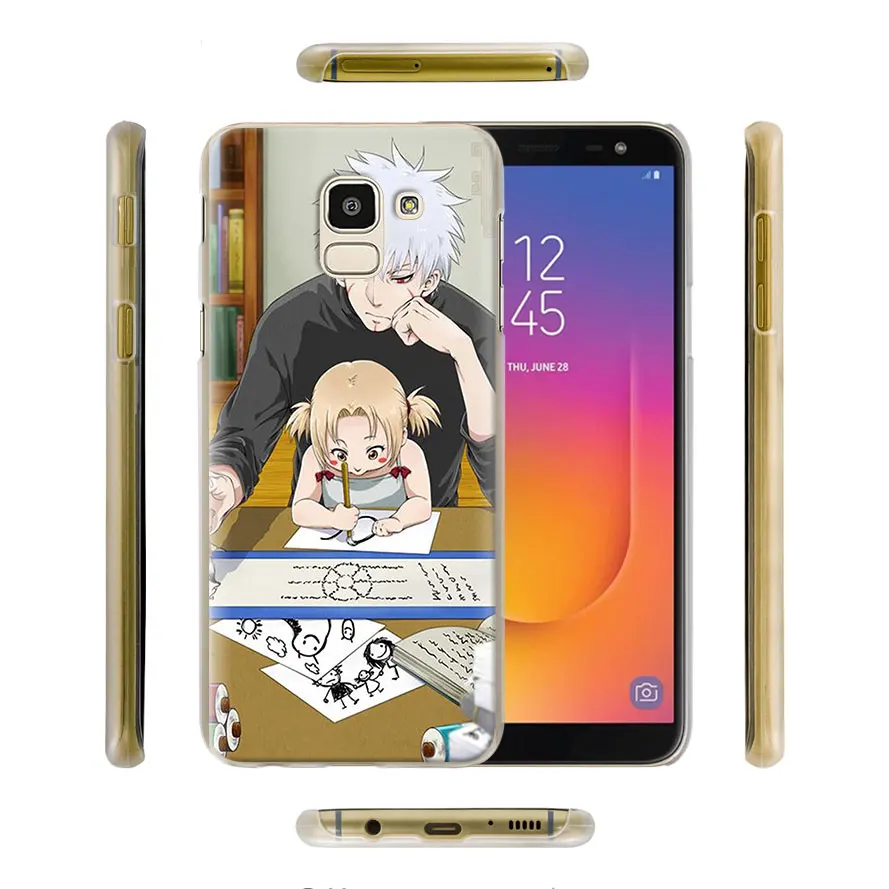 Ботинки в стиле аниме «Naruto Наруто минималистский чехол КРЫШКА ДЛЯ samsung Galaxy A30 A40 A50 A70 A6 A8 плюс A7 A9 M30 чехол для телефона Coque