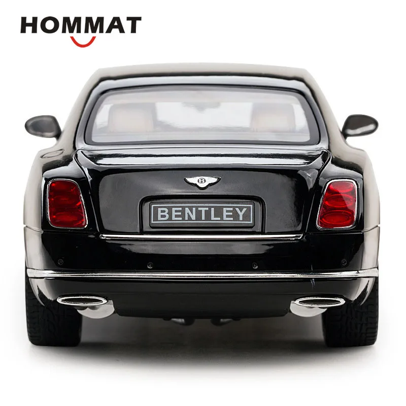 HOMMAT Simulation1/18 Mulsanne люкс Сплав 1:18 литья под давлением модели автомобиля Коллекция игрушечных автомобилей модель украшения подарок для детей