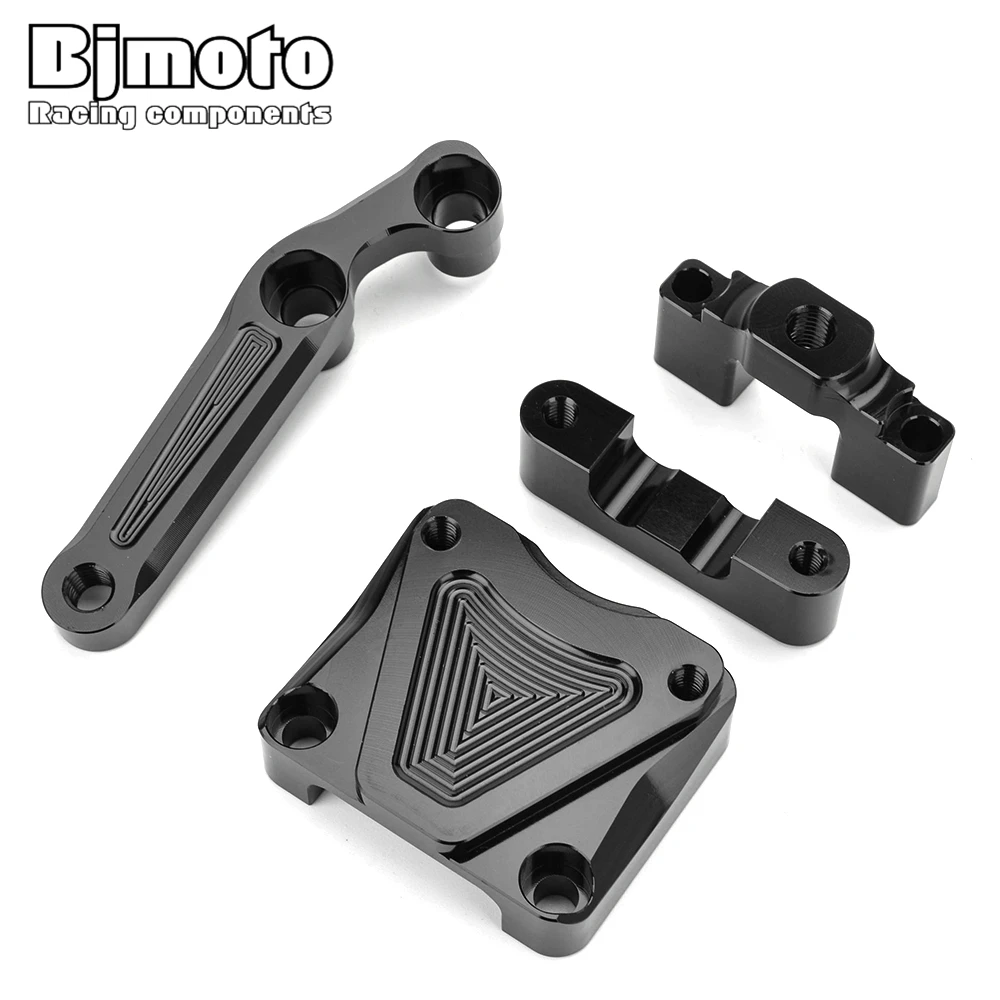 

BJMOTO For Kawasaki EX300 NINJA300 2013-2016 CNC Shock Absorber Direction Damping Bracket Steering Stabilize Damper Mount