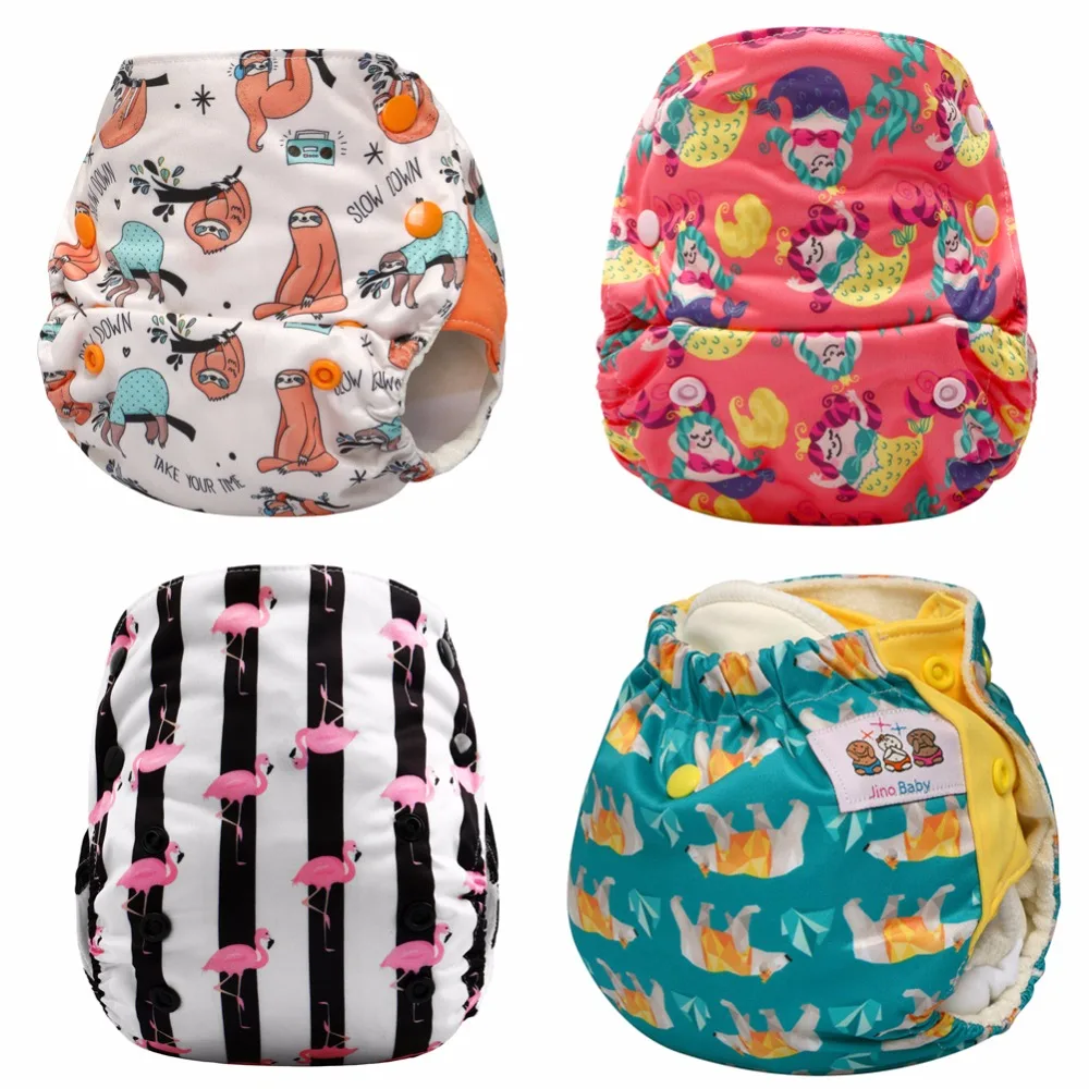 JinoBaby bamboo aio подгузники тяжелый Wetter горшок тренировочные штаны для младенцев|diaper