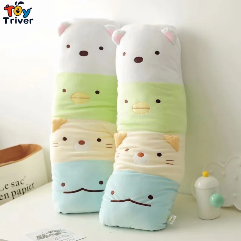Японский аниме Sumikko Gurashi коты Медведь Подушка мультяшная плюшевая игрушка