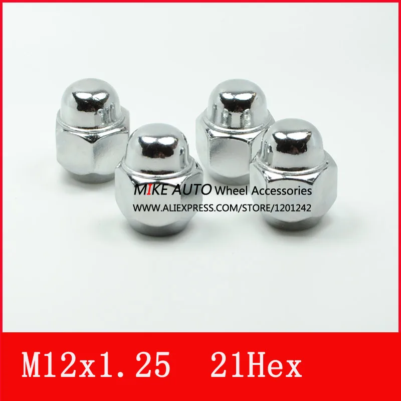 20 шт. M12x1.25 гайки для колес M12X1.25 Nissan солнечное сильфи TIIDA Qashqai X Trail Bluebird teana|lug nuts|wheel