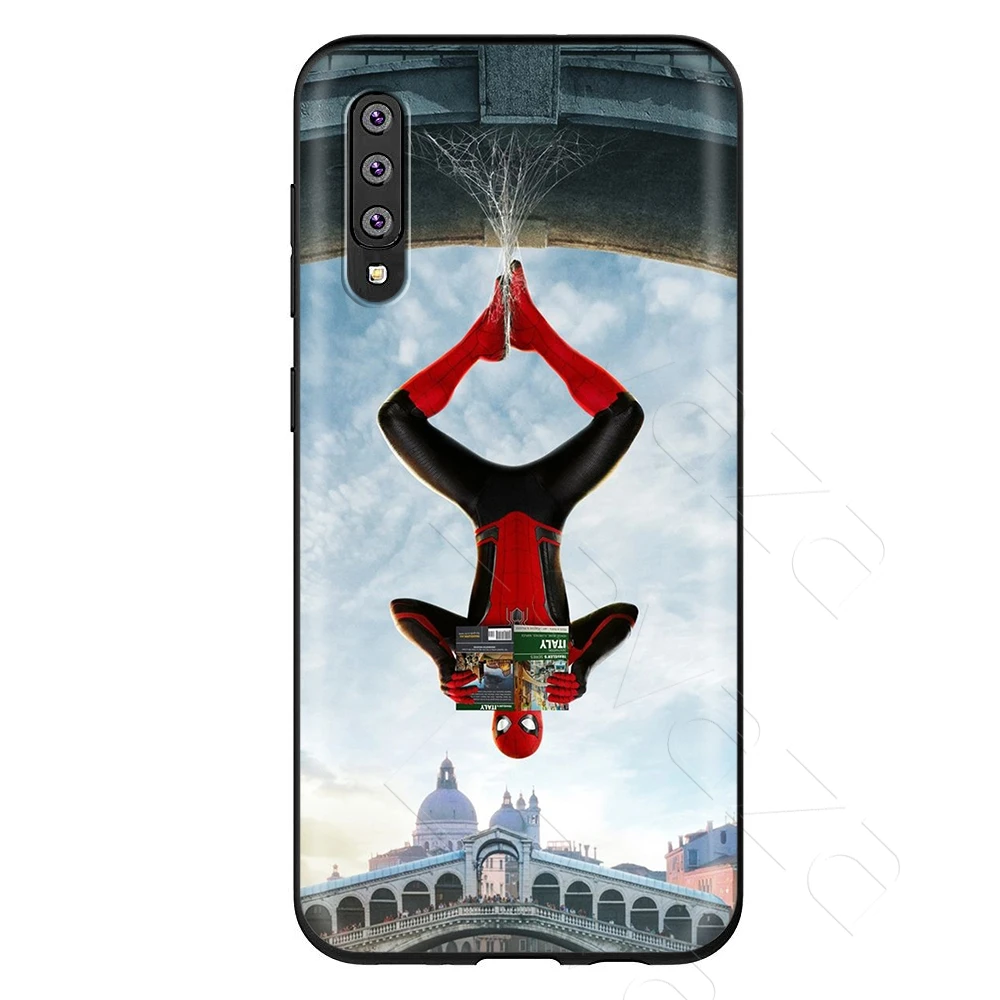 2 Lavaza Marvel Человек-паук Капитан Америка чехол для samsung Galaxy S6 S7 край J6 S8 S9 S10 плюс A3 A5 A6 A7 A8 A9 Note 8, 9 - Цвет: 2