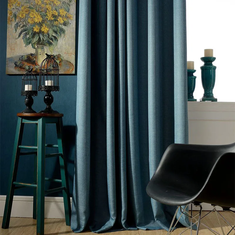 Толстая Белье Физическая Затемнение Занавес Ткани Охраны Окружающей Среды Пряжа