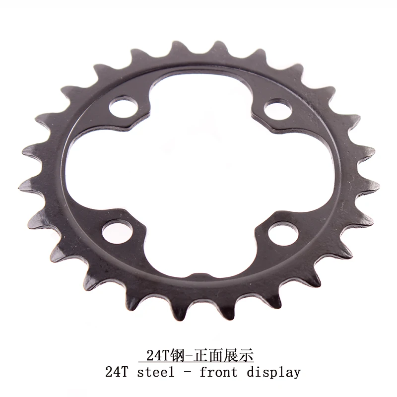 104BCD 22/24/32/42/44T Mountain Bicycle Chainwheel MTB bike crankset Aluminum Narrow Wide Chainring BCD 104