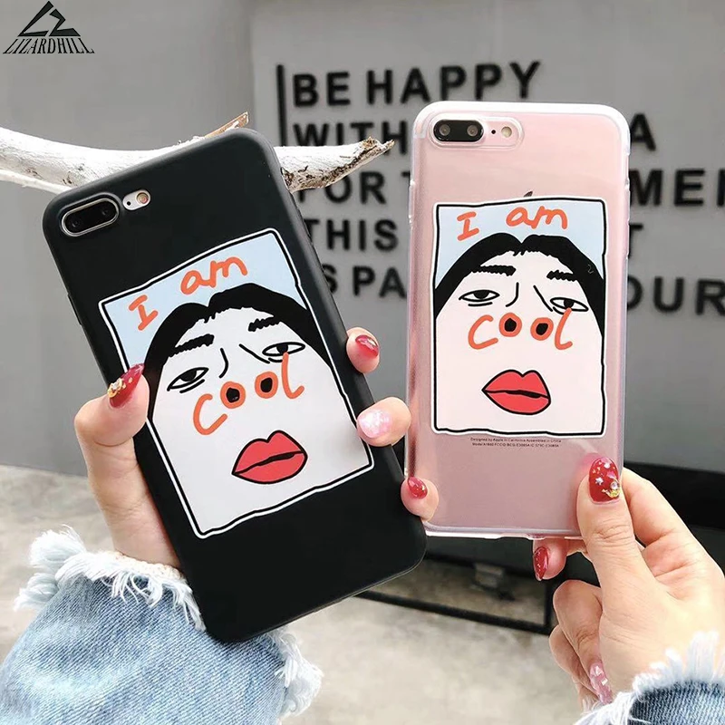 Lizardhill чехол для телефона из мягкого ТПУ с рисунком Чехлы iphone X Case 7 6S 6 s 8 плюс Чехол